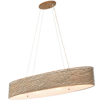 Flow Four Light Linear Pendant in Hammered Ore (137|247N04HO)