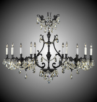 Chateau Ten Light Island Pendant in Antique Black Glossy (183|IL9684-2-A-02G-PI)