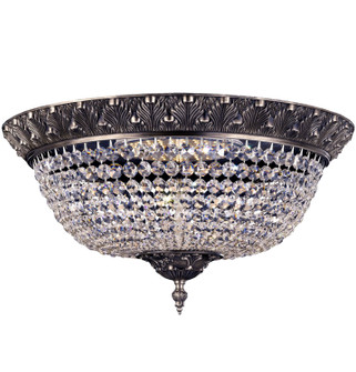 Corinthian LED Flush Mount in True Brass (183|FM8622-P-16G)