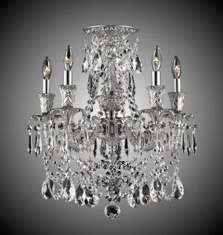 Finisterra Five Light Flush Mount in Silver (183|FM2065-ATK-08G-PI)