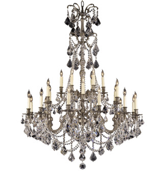 Sterling 24 Light Chandelier in Polished Brass w/Umber Inlay (183|CH9866-ATK-01G-PI)