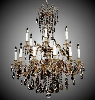 Bellagio 18 Light Chandelier in True Brass (183|CH9824-ALN-16G-ST)