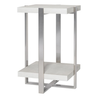 Arnaut Accent Table in Brushed Silver (52|25375)