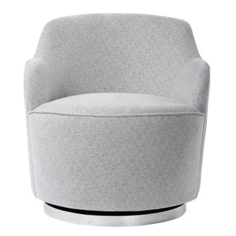 Hobart Swivel Chair in Polished Nickel (52|23529)