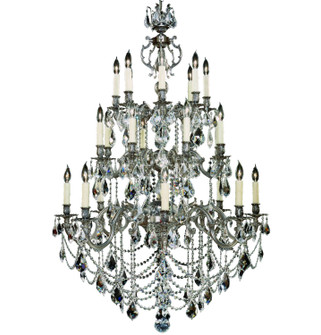 Rosetta 24 Light Chandelier in Satin Nickel (183|CH9582-ATK-07G-ST)
