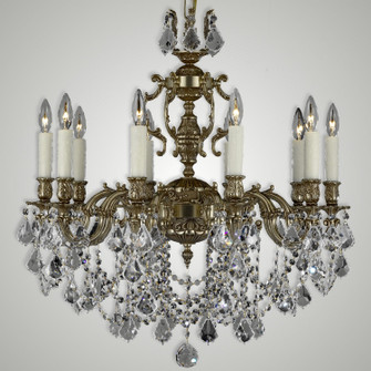 Rosetta Five Light Chandelier in French Gold Glossy (183|CH9512-A-03G-PI)