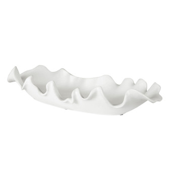 Ruffled Bowl in Matte White (52|17965)