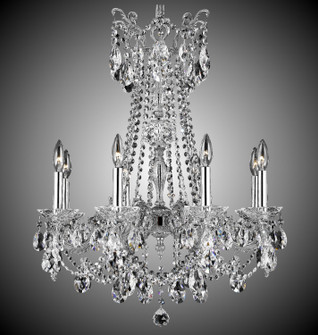 Crystella Eight Light Chandelier in Polished Brass w/Umber Inlay (183|CH9283-O-01G-ST)