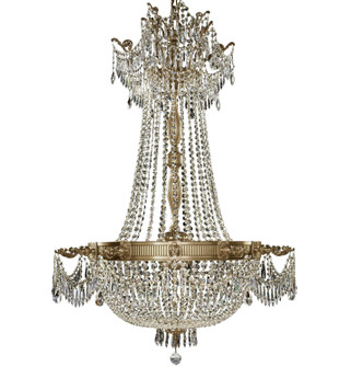 Valencia 12 Light Chandelier in Polished Brass w/Black Inlay (183|CH8124-P-12G)