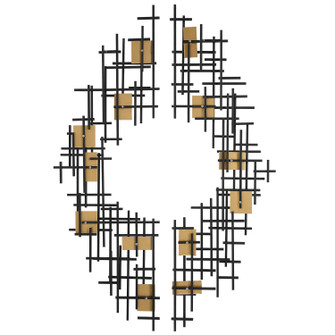 Reflection Wall Decor in Matte Black (52|04305)