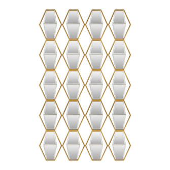 Jillian Wall Art in Metallic Gold Leaf (52|04151)