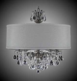 Llydia Five Light Chandelier in Antique Silver (183|CH6512-OLN-10G-PI-HL)
