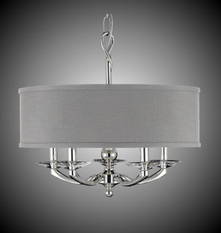 Kensington Five Light Chandelier in Old Bronze Satin w/Pewter Accents (183|CH5424-35S-37G-ST-HL)