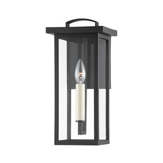 Eden One Light Outdoor Wall Sconce in Texture Black (67|B7521-TBK)