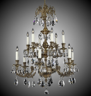 Finisterra 12 Light Chandelier in Silver (183|CH2007-O-08G-ST)