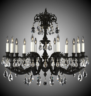 Finisterra 12 Light Chandelier in French Gold Glossy (183|CH2005-A-03G-ST)