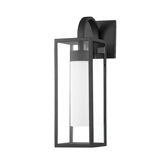 Pax One Light Outdoor Wall Sconce in Texture Black (67|B6912-TBK)