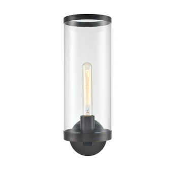 Revolve II One Light Bathroom Fixture in Clear Glass/Urban Bronze (452|WV311601UBCG)