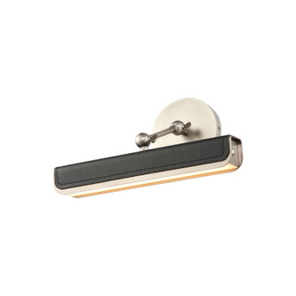 Valise Picture LED Wall Sconce in Aged Nickel/Tuxedo Leather (452|PL307912ANTL)