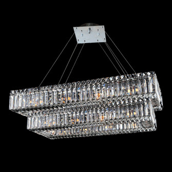 Baguette 20 Light Pendant in Chrome (238|11779-010-FR001)