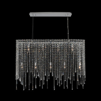 Gocce Nine Light Island Pendant in Chrome (238|035160-010-FR001)
