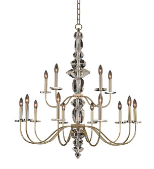 Bolivar 15 Light Chandelier in Champagne Gold (238|031252-041-FR001)