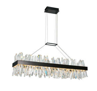 Glacier LED Island Pendant in Matte Balck (238|030260-052)