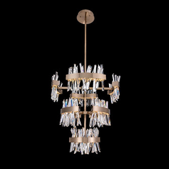 Glacier LED Foyer Pendant in Brushed Champagne Gold (238|030259-038)