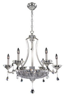Orecchini Nine Light Chandelier in Two Tone Silver (238|028553-017-FR001)