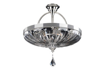 Orecchini Six Light Semi Flush Mount in Two Tone Silver (238|028545-017-FR001)