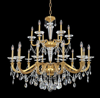 Jolivet 18 Light Chandelier in Historic Brass (238|021773-032-FR001)