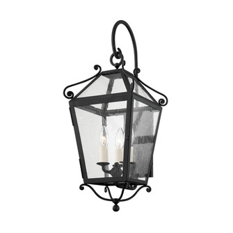 Santa Barbara County Three Light Wall Sconce in French Iron (67|B4123-FRN)