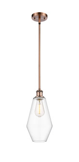Ballston LED Mini Pendant in Antique Copper (405|516-1S-AC-G652-7-LED)