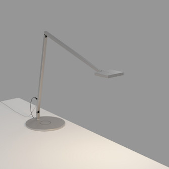 Focaccia LED Desk Lamp in Silver (240|FCD-2-SIL-QCB)