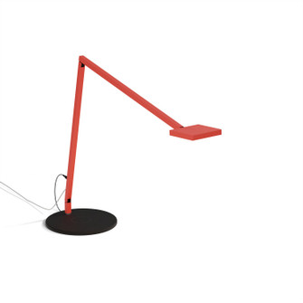 Focaccia LED Desk Lamp in Matte Fire Red (240|FCD-2-MFR-QCB)