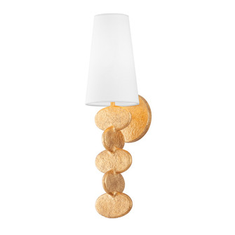 Ellios One Light Wall Sconce in Vintage Gold Leaf (67|B3501-VGL)