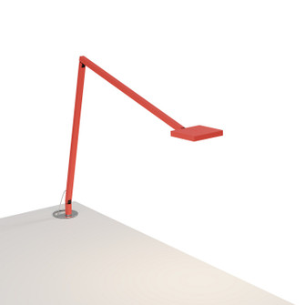 Focaccia LED Desk Lamp in Matte Fire Red (240|FCD-2-MFR-GRM)