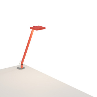 Focaccia LED Desk Lamp in Matte Fire Red (240|FCD-1-MFR-GRM)
