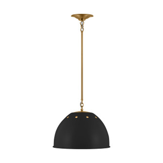 Robbie One Light Pendant in Midnight Black (454|TP1181MBKBBS)