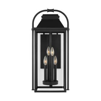 Wellsworth Four Light Outdoor Wall Sconce in Textured Black (454|OL13202TXB)