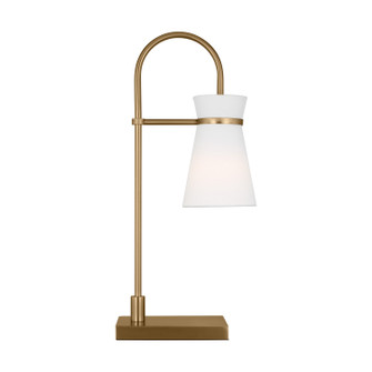 Binx One Light Table Lamp in Satin Brass (454|DJT1081SB1) Binx One Light Table Lamp in Satin Brass (454|DJT1081SB1)