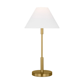 Porteau One Light Table Lamp in Satin Brass (454|DJT1011SB1)