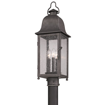 Larchmont Three Light Post Lantern in Vintage Bronze (67|P3215-VBZ)