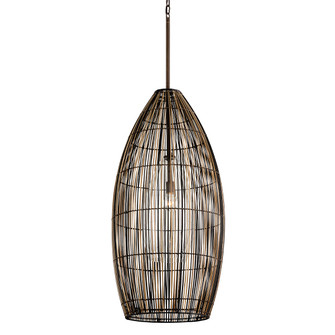 Holden One Light Pendant in Textured Bronze (67|F7533-TBZ)