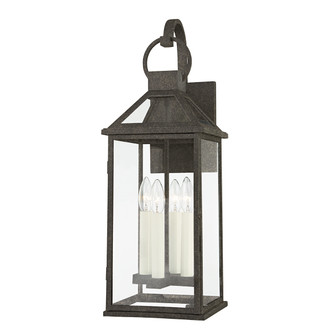 Sanders Four Light Outdoor Wall Sconce in French Iron (67|B2743-FRN)