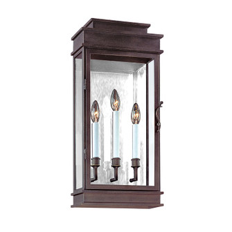 Vintage Three Light Wall Lantern in Vintage Bronze (67|B2973-VBZ)