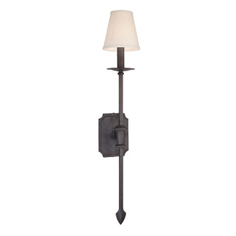 La Brea One Light Wall Sconce in Textured Iron (67|B2481-TRN)
