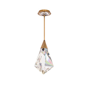 Fazzoletto LED Mini Pendant in Aged Brass (529|BPD33315-AB)