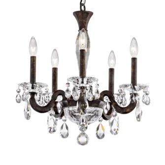San Marco Five Light Chandelier in Heirloom Gold (53|S8605N-22R)