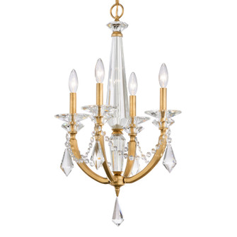 Verona Four Light Chandelier in Heirloom Gold (53|S6704N-22R)